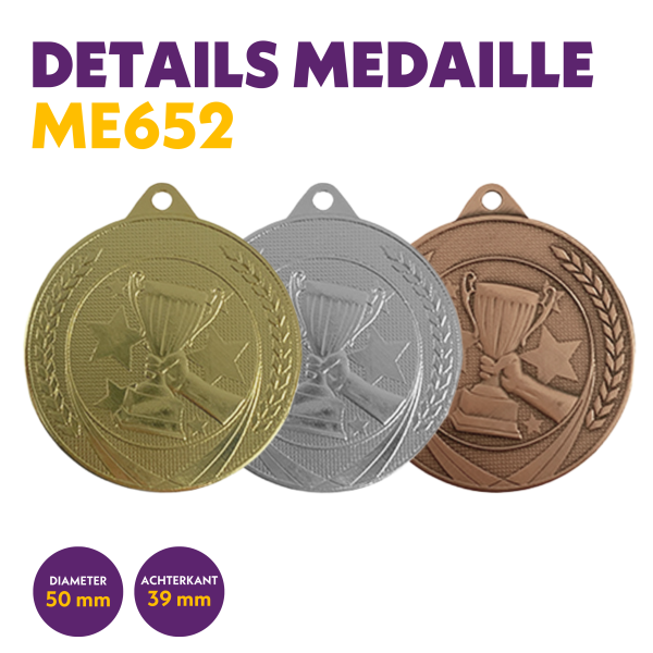ME 652 Kampioensmedaille