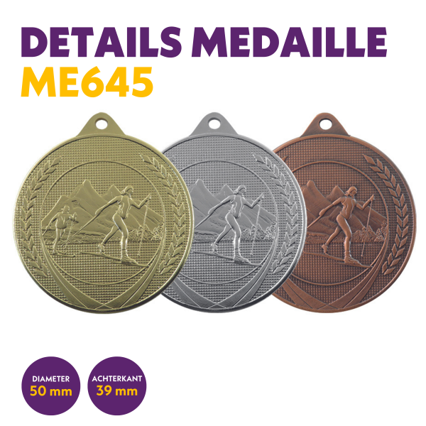 ME 645 Langlaufmedaille
