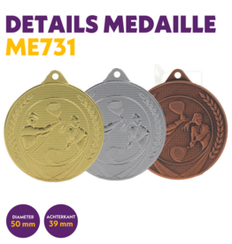 ME 731 Padelmedaille