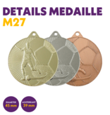 M 27 Voetbalmedaille