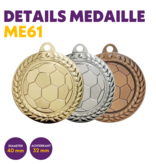 ME 61 Voetbalmedaille
