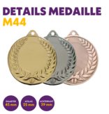 M 44 medaille voor 25 mm afbeelding