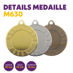 M 630 medaille voor 25 mm afbeelding