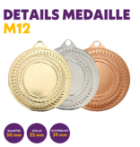 M 12 medaille voor 25 mm afbeelding