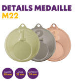M 22 medaille voor 25 mm afbeelding