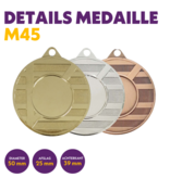 M 45 medaille voor 25 mm afbeelding