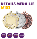 M 132 medaille voor 25 mm afbeelding