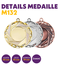 M 132 medaille voor 25 mm afbeelding