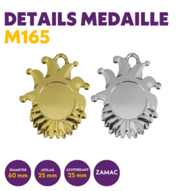 M 165 Carnavalmedaille voor 25 mm afbeelding