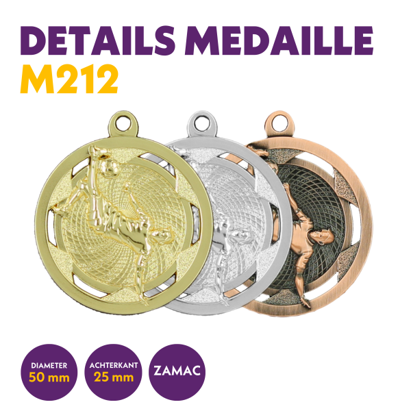M 212 Voetbalmedaille