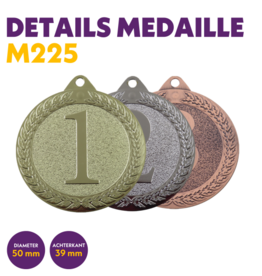 M 225 Medaille 1/2/3