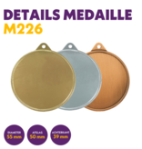M 226 medaille voor50 mm afbeelding