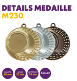 M 230 medaille voor 25 mm afbeelding