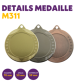 M 311 medaille voor 50 mm afbeelding