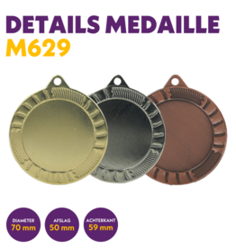 M 629 medaille voor 50 mm afbeelding