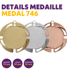 M 746 medaille voor 50 mm afbeelding