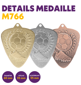 M 766 Voetbalmedaille