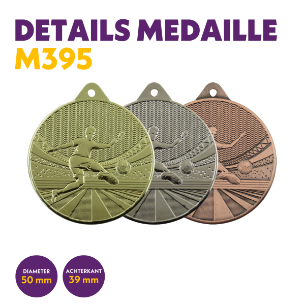 M 395 Voetbalmedaille
