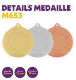 M 653 medaille voor 25 mm afbeelding