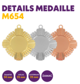 M 654 medaille voor 25 mm afbeelding