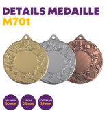 M 701 medaille voor 25 mm afbeelding