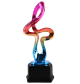 R 2651   Sculptuur A  Multycolor 25.5 Cm