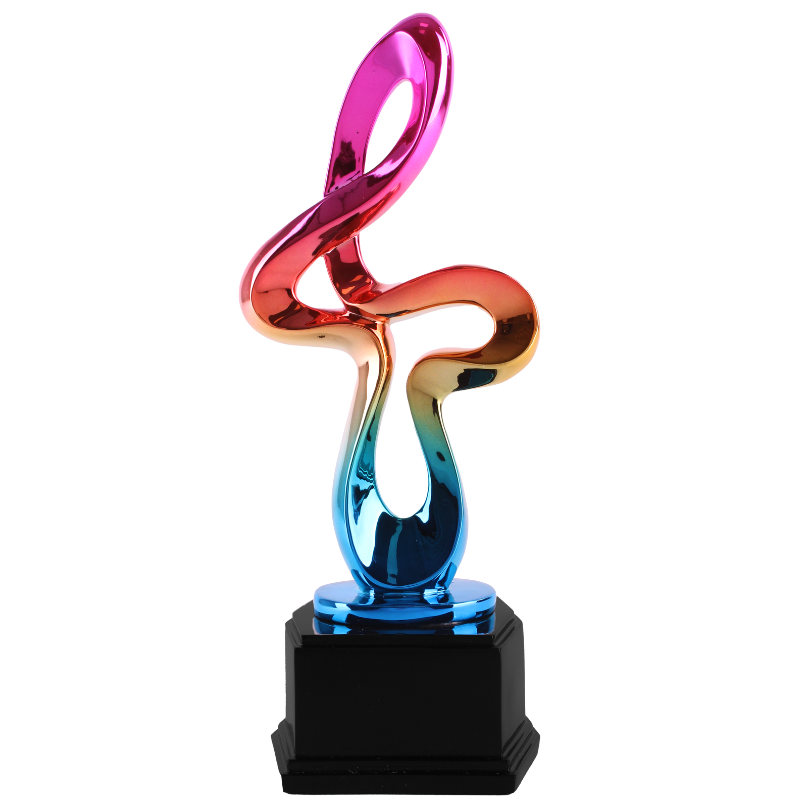 R 2651   Sculptuur A  Multycolor 25.5 Cm