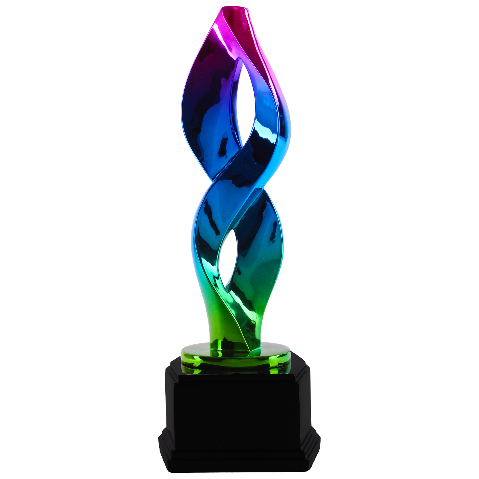 R 2661   Sculptuur B  Multycolor 34 Cm