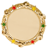 M PIN  Speldje (medaille look) Carnaval