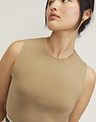 wardrobe Supima Form Sleeve-less Tank