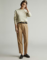 feminine Tencel Way-High Taper Pant