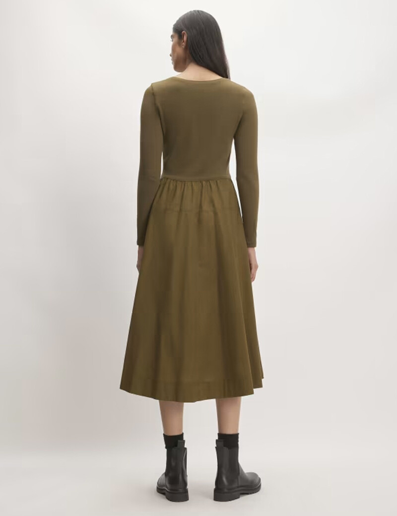 amet Long-Sleeve Riviera Dress