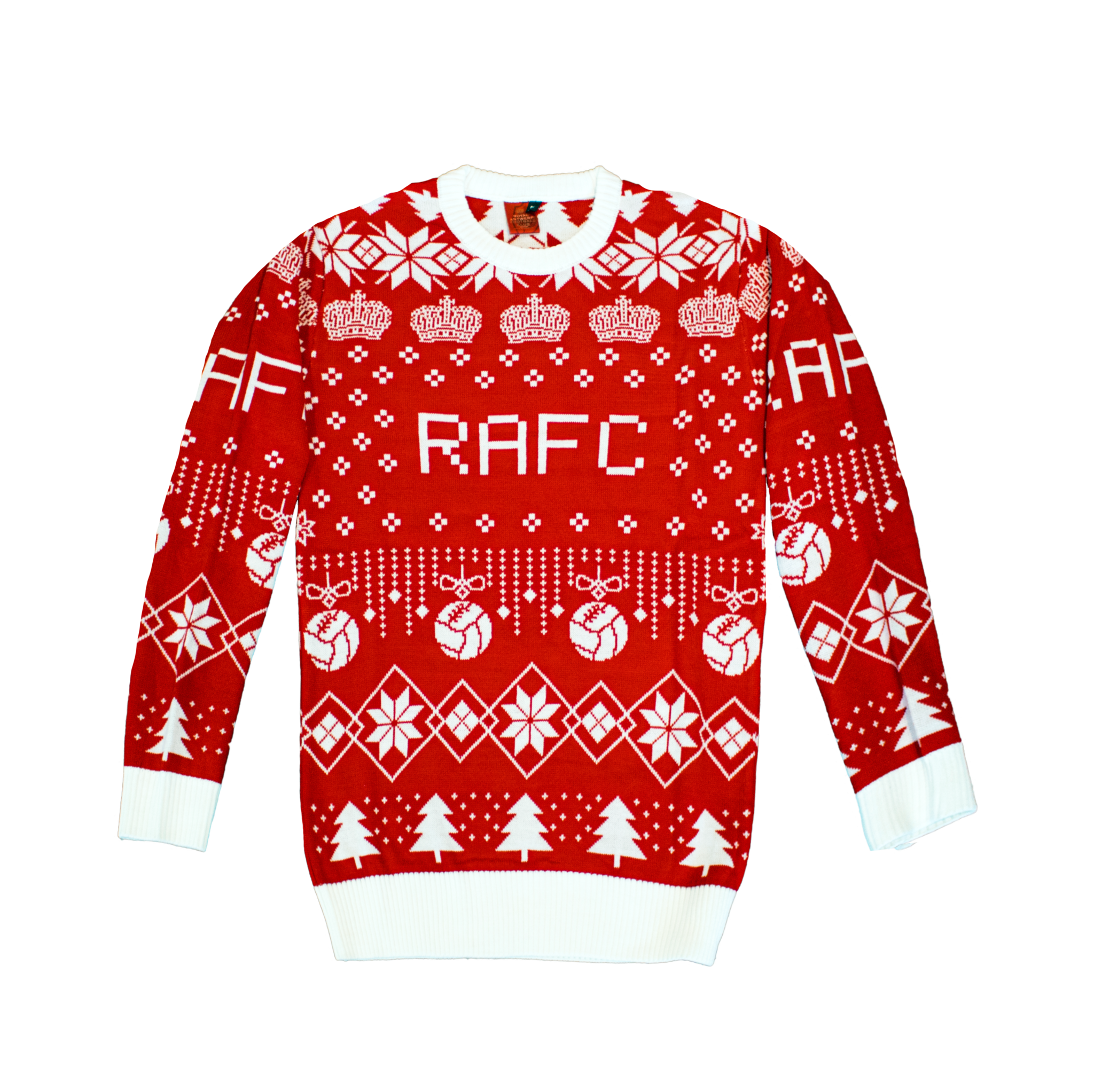 Medaille sneeuwman mug RAFC Kersttrui Rood/Wit - RAFC Official Fanshop