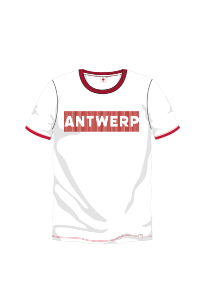 T-shirt 'Antwerp' - Wit