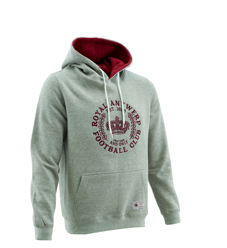Grijze hoodie RAFC - The one and only-1