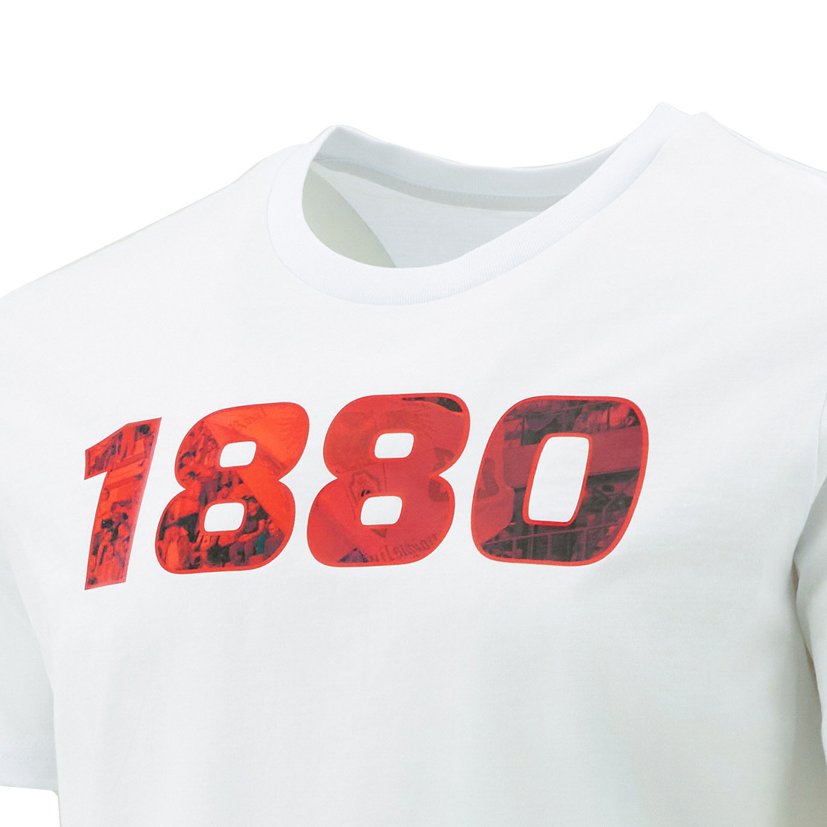 T-shirt wit 1880 supporters fotoprint-5