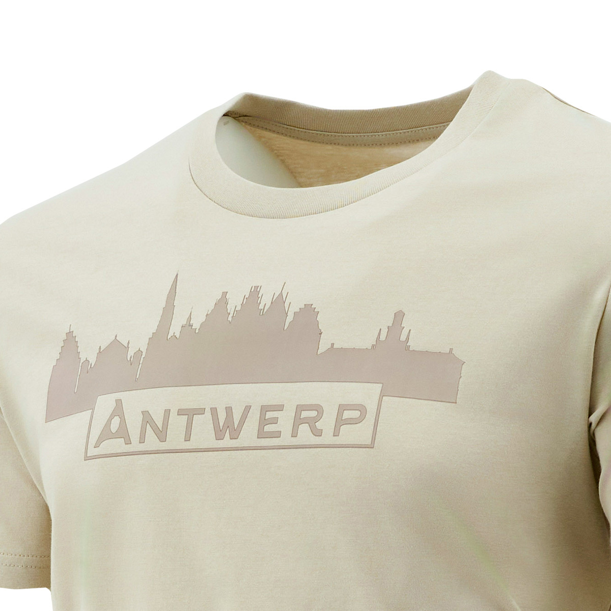 T-shirt beige RAFC Skyline Antwerp-5