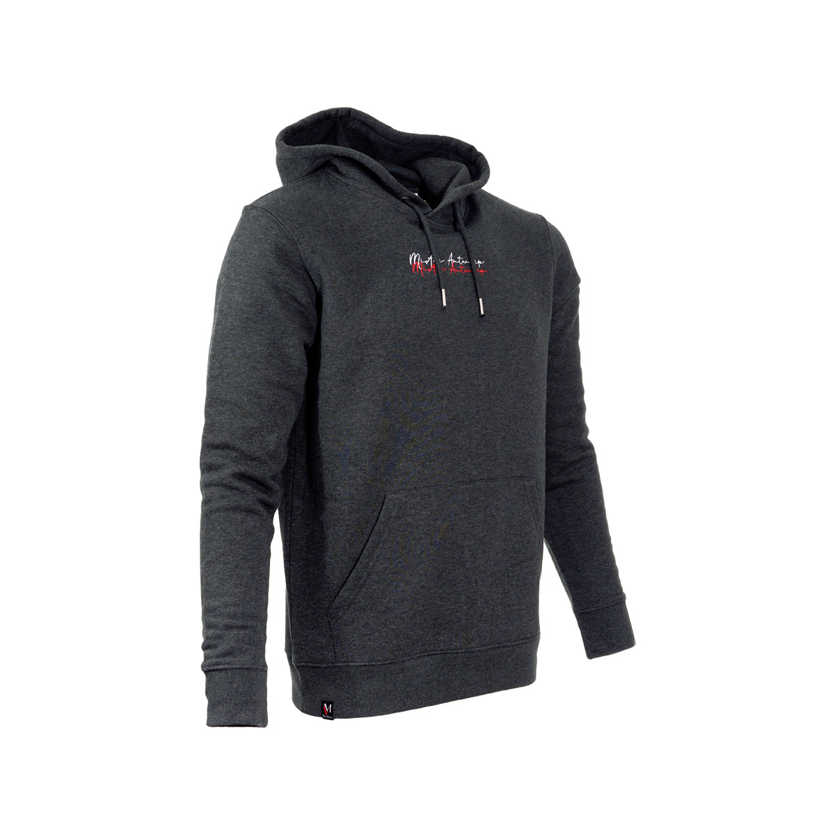donker grijs hoodie