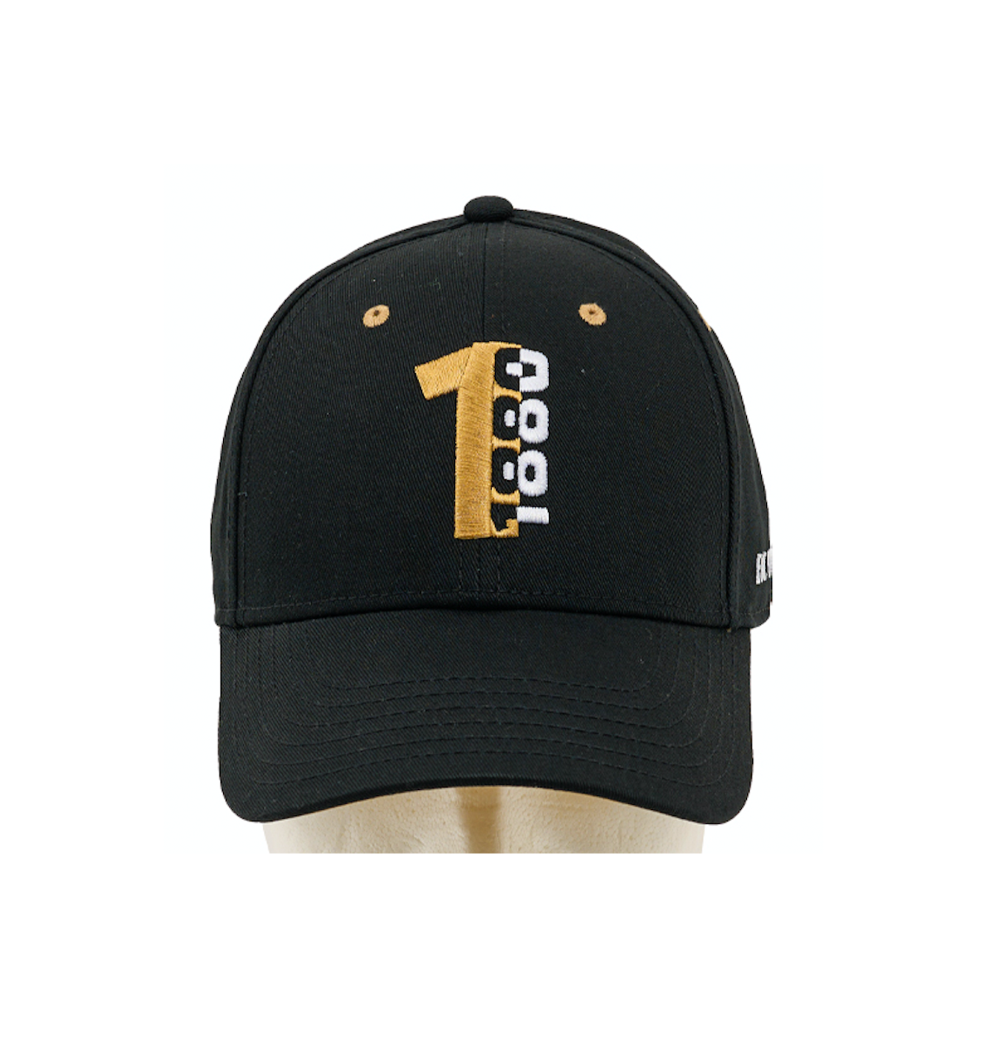 Pet zwart/goud "1880" RAFC Official