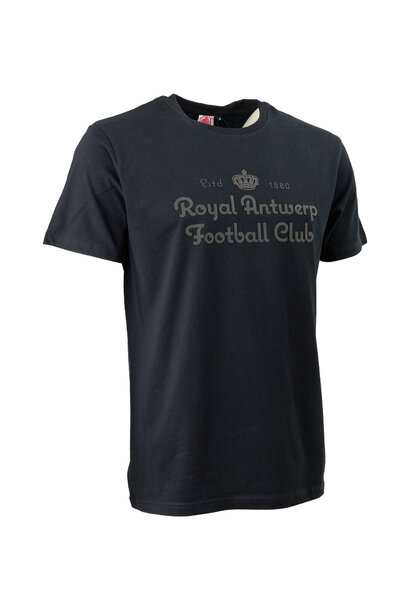 T-shirt zwart - Royal Antwerp football club