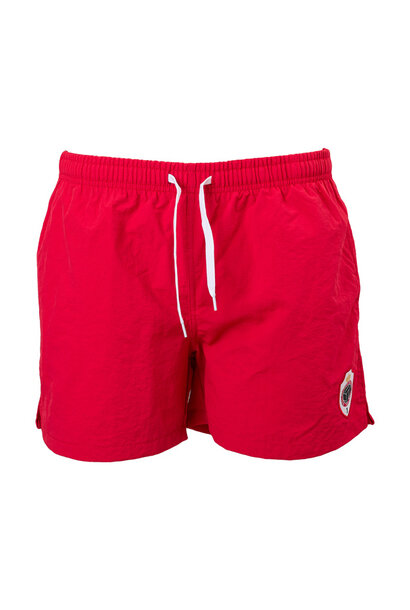 Zwemshort KIDS rood logo