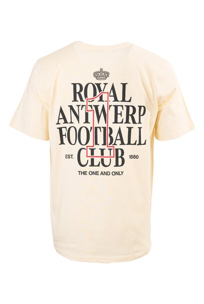 T-shirt Rugprint Royal Antwerp Football Club - OffWhite