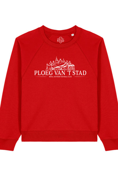 Sweater vrouwen Ploeg van 't Stad - met rugprint