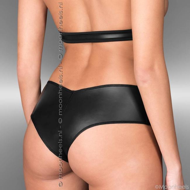 Sexy hipster pants made of neoprene (rubber)