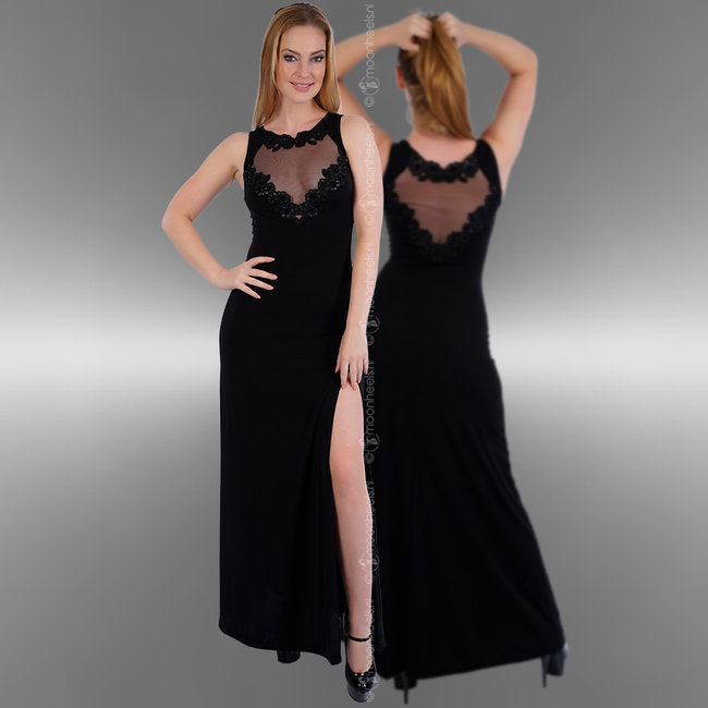 Elegant long evening dress