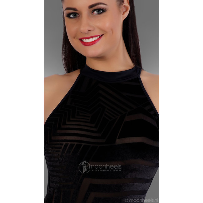 Super zachte  semi transparante body "Chantal"