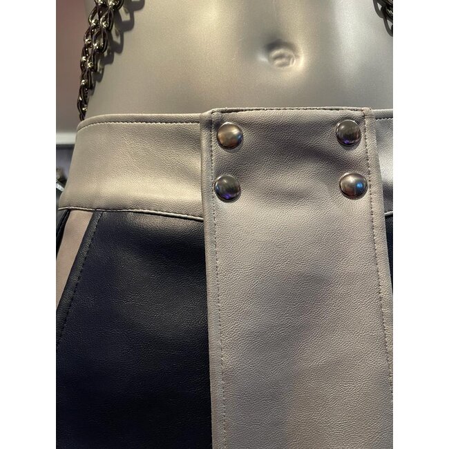 Cool Gladiator skirt made of "Heavy Duty" artificial leather