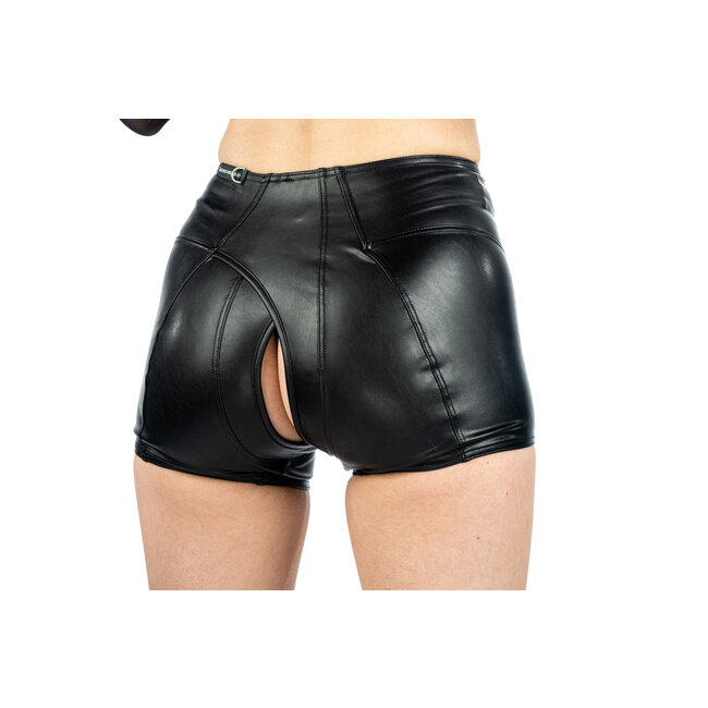 Leren hotpants van Anybell