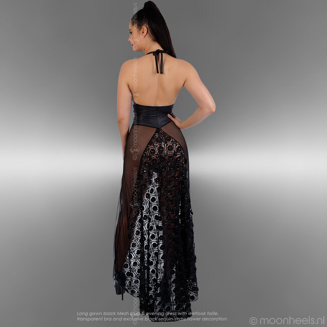 SENSUAL LONG CLUB DRESS ANGELIQUE