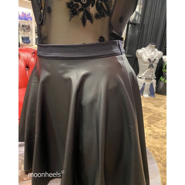 Exclusive soft-nude wetlook skirt "Lea" - Copy